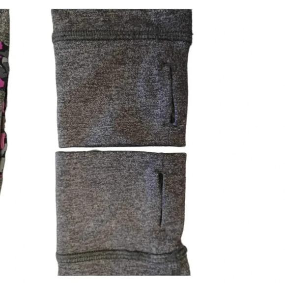 Ivivva Grey Athleisure Sporty Zip Up Jacket Size 10 - Picture 6 of 7